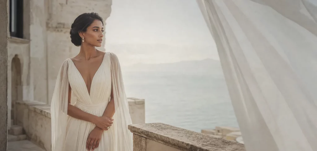 Destination bride in ivory