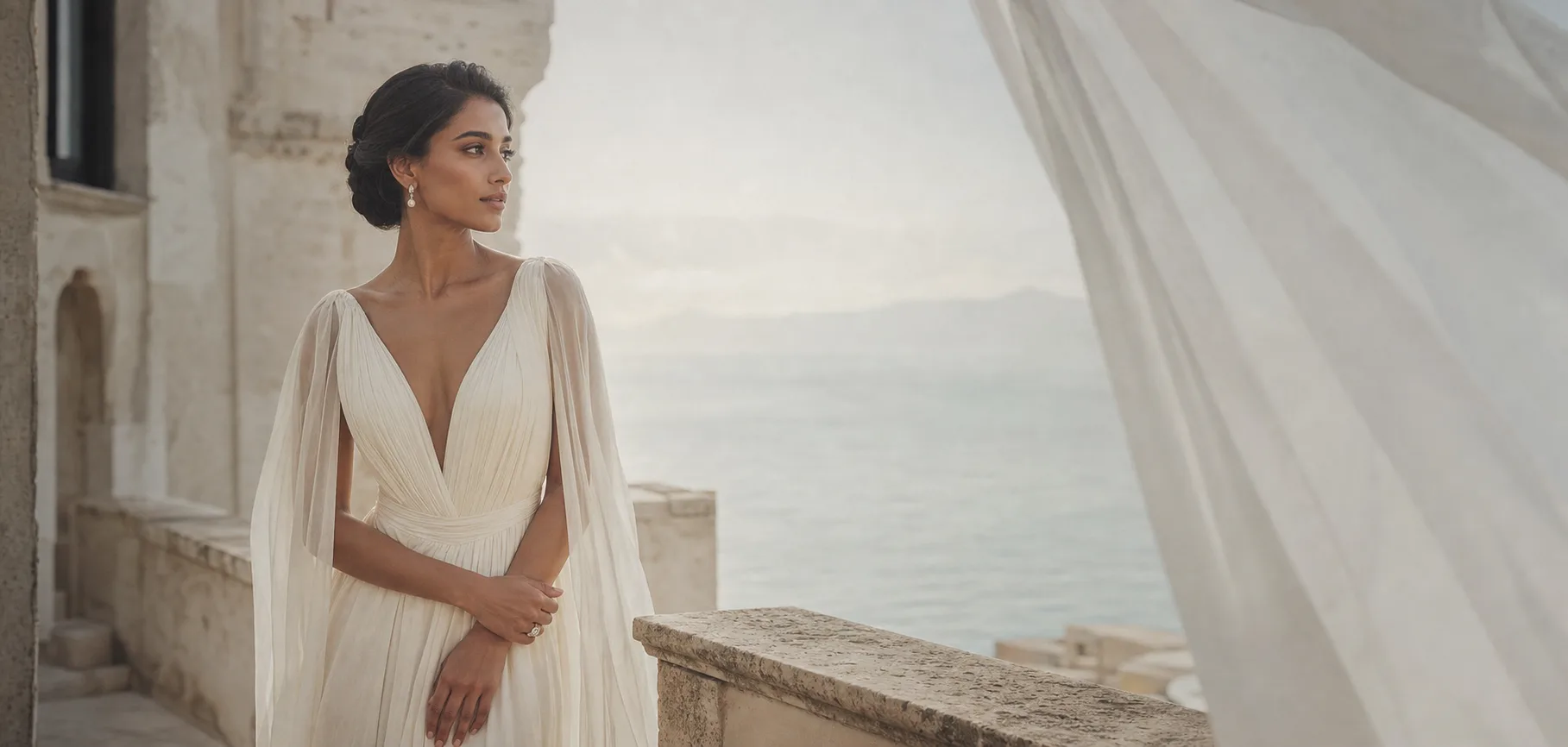 Destination bride in ivory